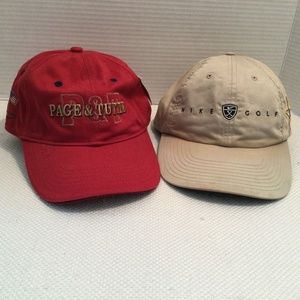 Men’s Golf Hats 2 per lot, Nike Golf & Page & Tuttle (NWT)